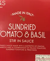 Sundried tomato & basil