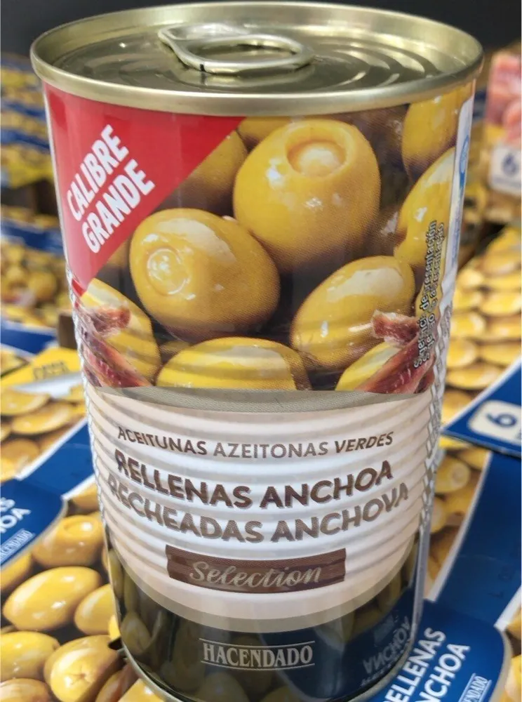 Aceituna rellenas de anchoa