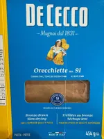 De Cecco Pasta fina orecchiette no. 91