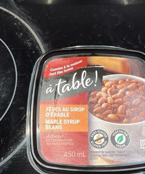 Beans au sirop d’érable