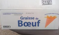 Graisse de bœuf