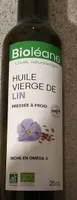 Huile vierge de lin bio