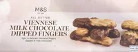 Biscuits Viennois au chocolat au lait