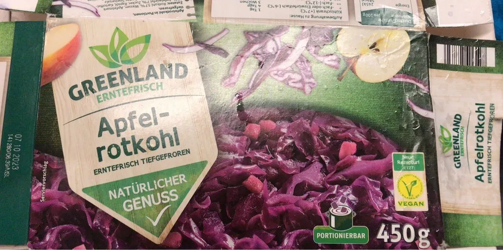 Apfelrotkohl