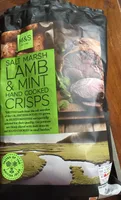 Salt marsh lamb& mint hand cook crips
