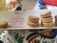 Viennese Raspberry creams