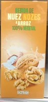 Bebida de nuez y arroz