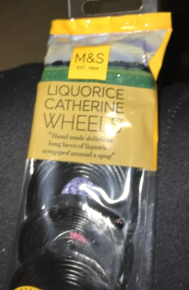 Liquorice Catherine Wheels