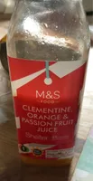 Clementine,orange&passion fruit juice