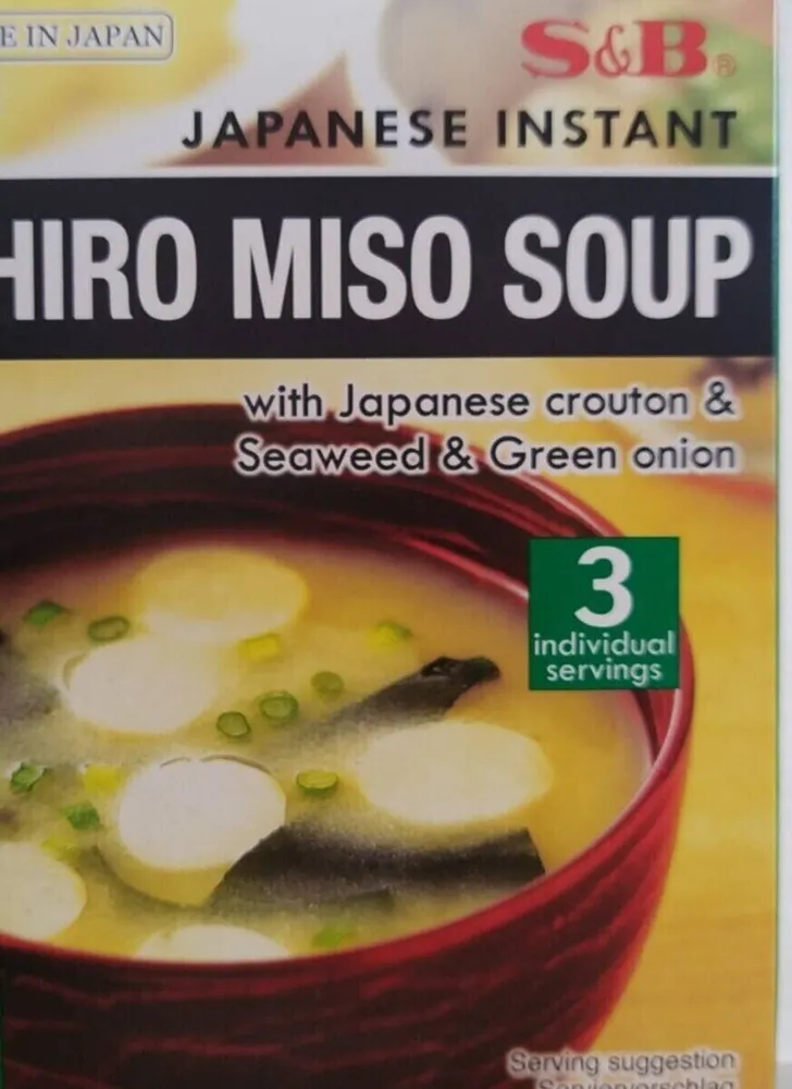 Shiro miso soup