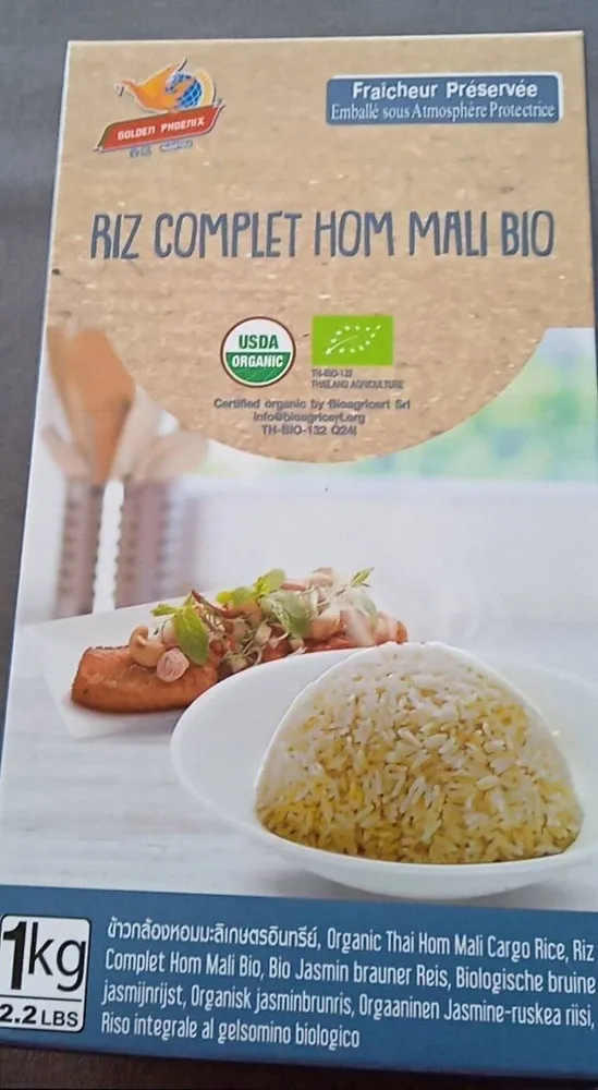 Riz complet Hom Mali bio