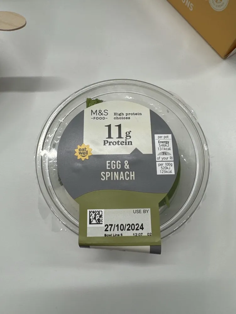Egg & Spinach