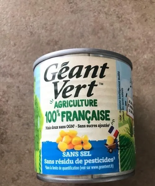 Mais  sans sel