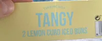 2 Lemon Curd Iced Buns