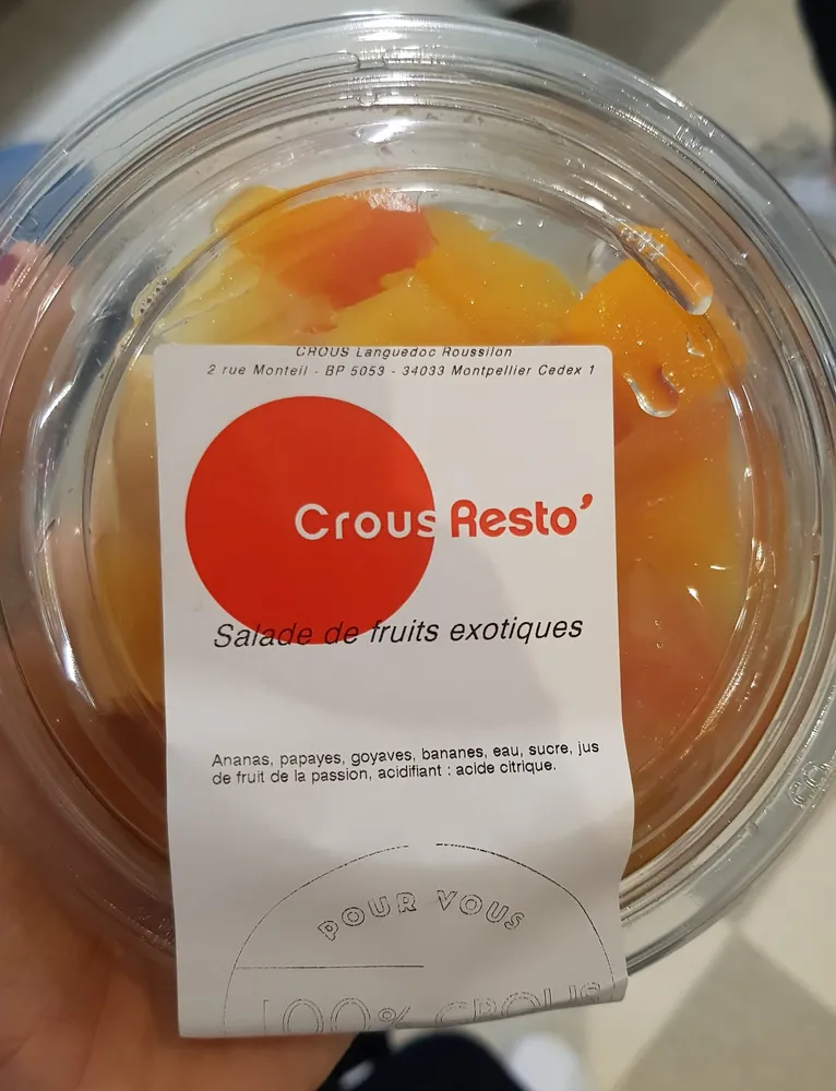 Salade de fruits exotiques