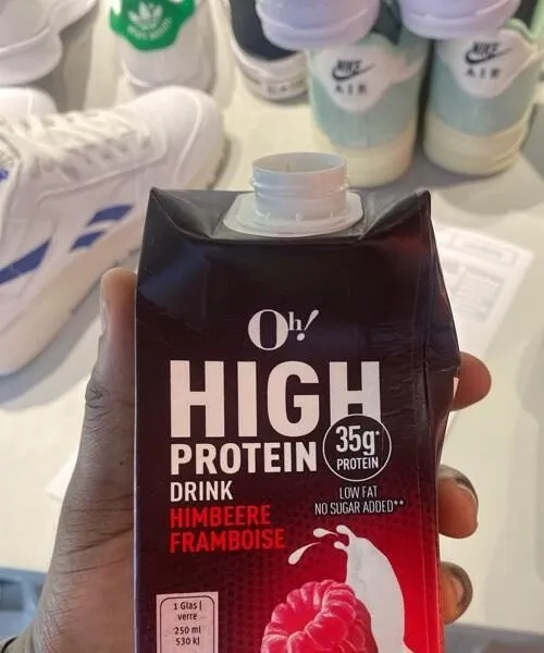 High protein framboise