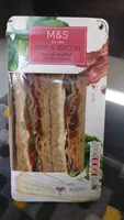 Brie & Bacon sandwich triangle