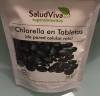 Chlorella en tabletas