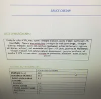 Sauce caesar