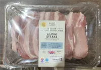 6 Pork Loin Steaks