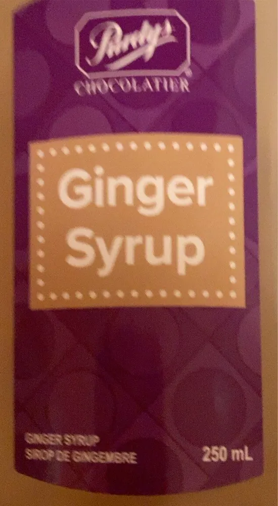 Ginger Syrup