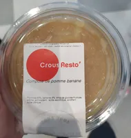 Compote de pomme banane