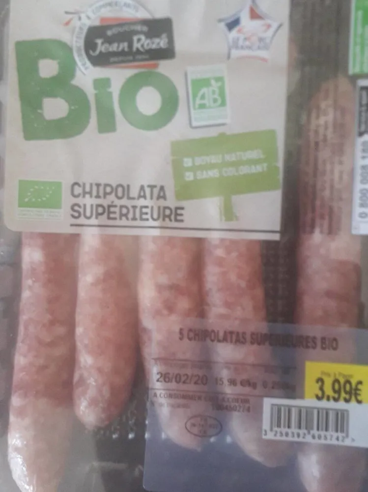 Chipolata supérieure