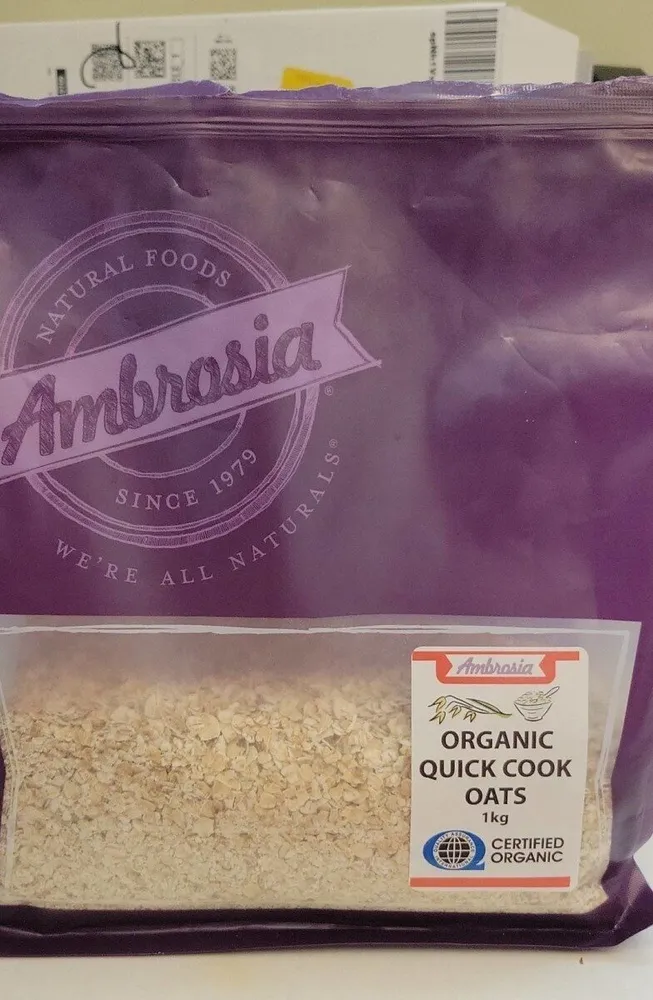 Orgainc Quick Cook Oats