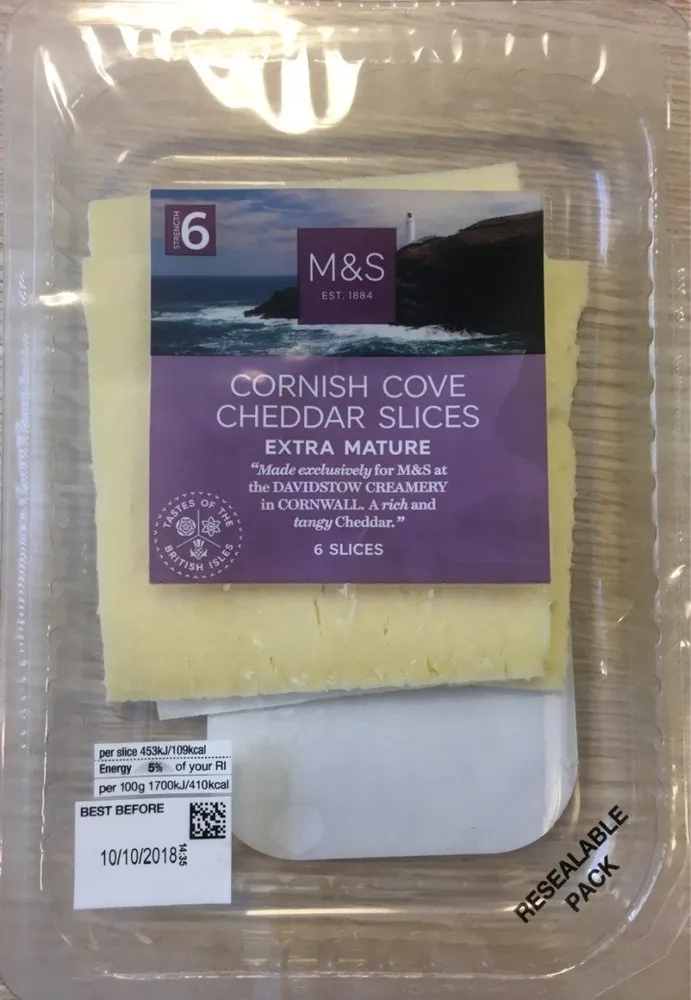 Cornish Cove Cheddar Slices
