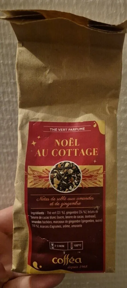 Thé vert Noël au cottage