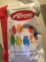 Fat free gummy bears
