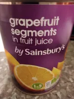 Grapefruit segments in fruit juice