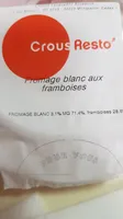 Fromage blanc aux framboises