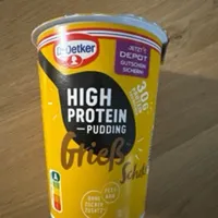 High Protein Pudding Grieß Schocko