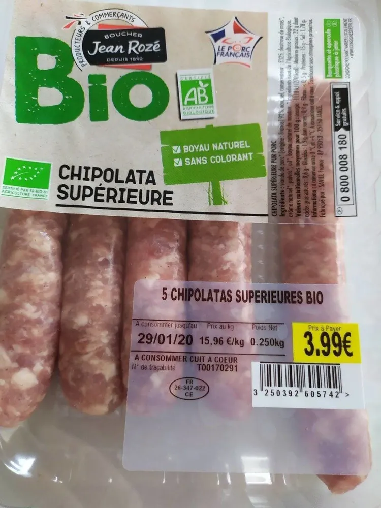 Chipolata supérieur