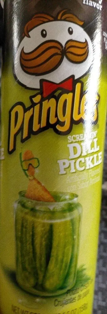 Pringles screaming dill pickles