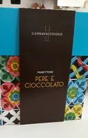 Panettone pere e cioccolato