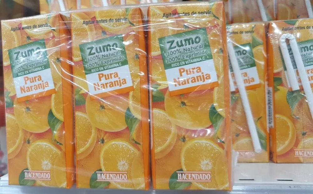 Zumo pura naranja
