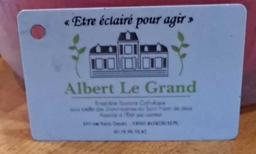 Carte de cantine