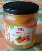 Mango a fette con succo di mango