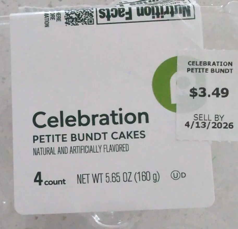 Celebration Petite Bundt Cakes