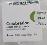 Celebration Petite Bundt Cakes