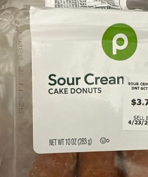 Sour cream Cake Donuts