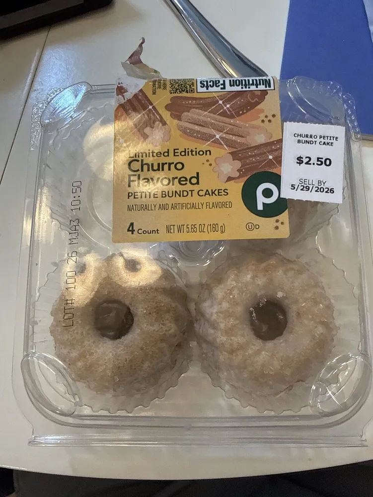 Limited Edition Churro Flavored Petite Bundt Cake