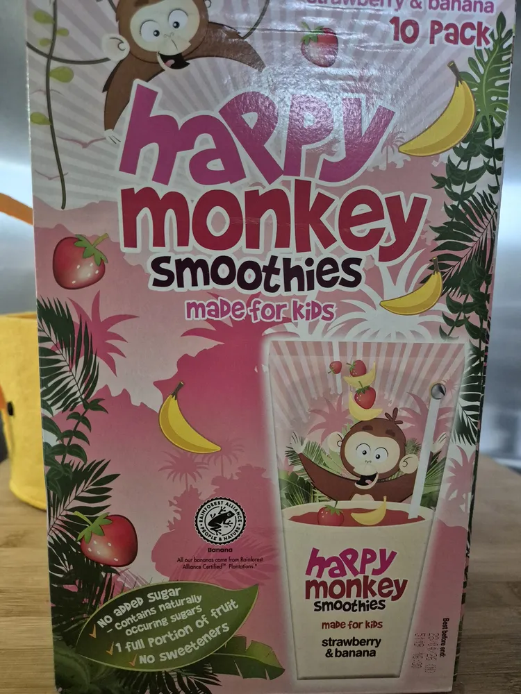 Smoothies Strawberry & Banana 10 Pack