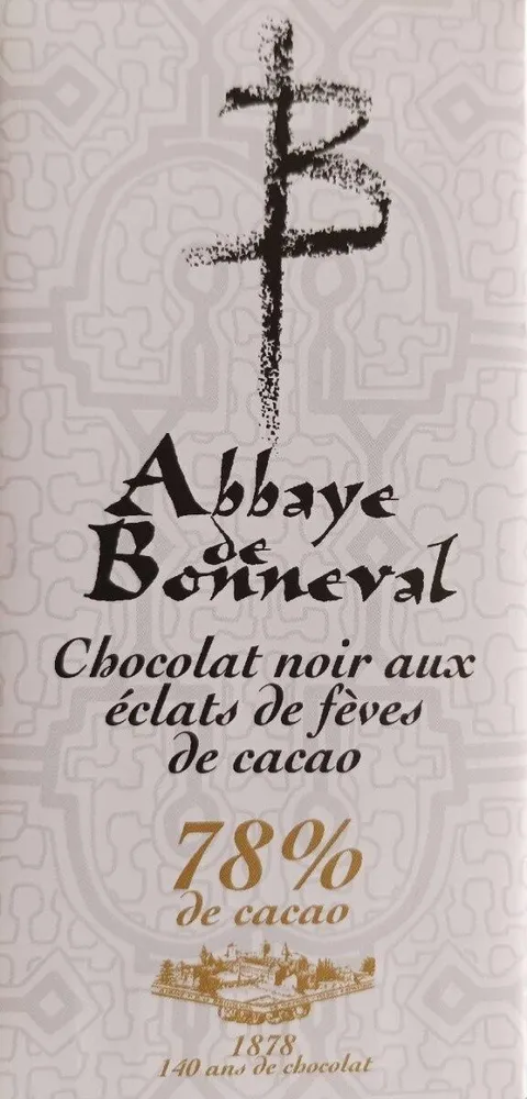 Chocolat noir aux éclats de fèves de cacao