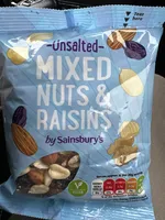 Unsalted Mixed Nuts & Raisins