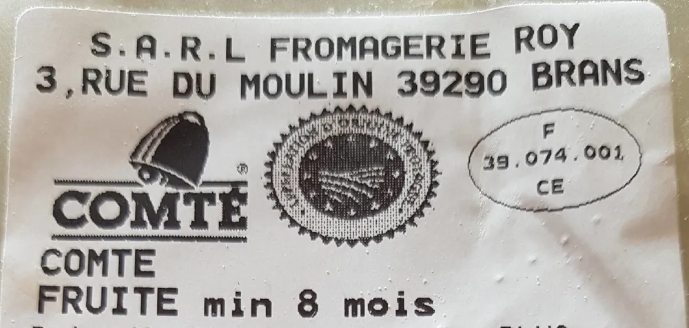 Comté fruité