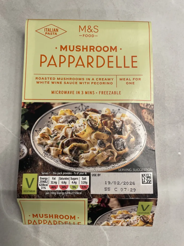 Mushroom Pappardelle