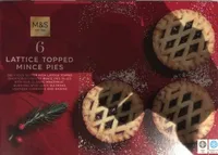 Lattice Topped Mince Pies